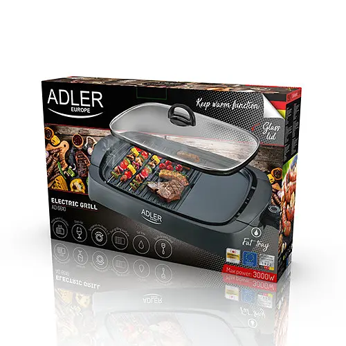 Сковорода-гриль Adler AD 6610 - фото 7