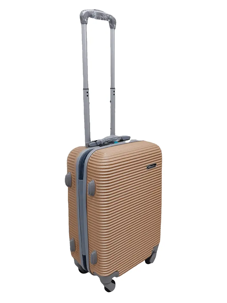 Валіза маленька S ABS-пластик Milano bag 004 56,5×39×24см 40л Шампань - фото 2