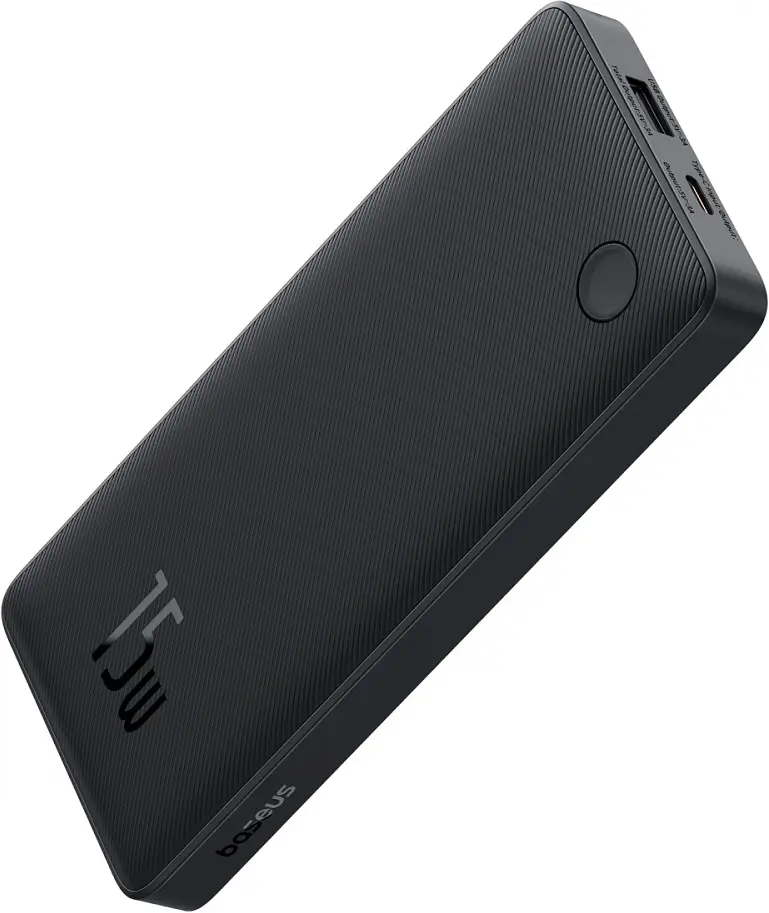 Портативний акумулятор Baseus Airpow Lite 15W 10000mAh black (P10067500123-00) - фото 3