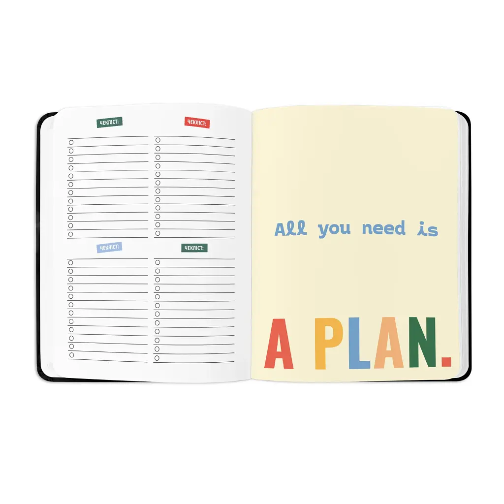 Планер «I HAVE A PLAN» чорний - фото 7