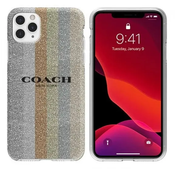 Чохол протиударний Coach Protective Case CIPH-001-GLAMN-V для iPhone 11 Pro (5.8") Glitter Americana - фото 8