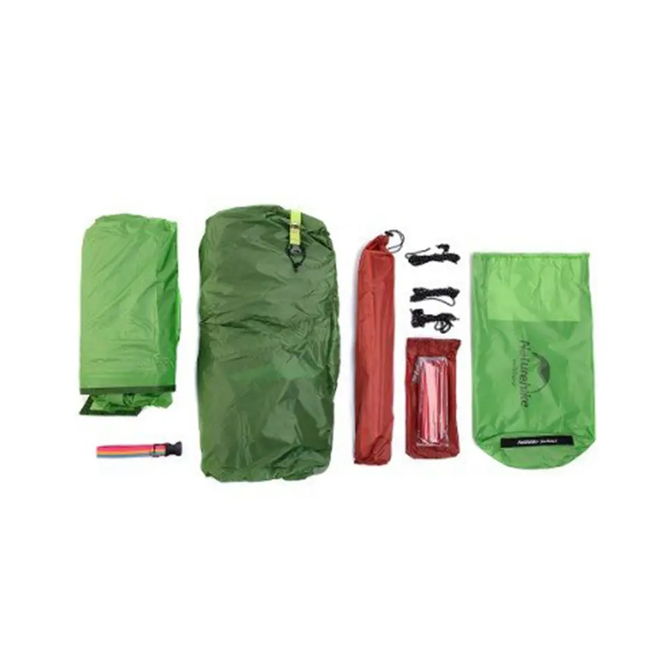 Палатка двухместная Star River 2 Naturehike (NH17T012-T) — светло-зелёная, Зеленый - фото 5
