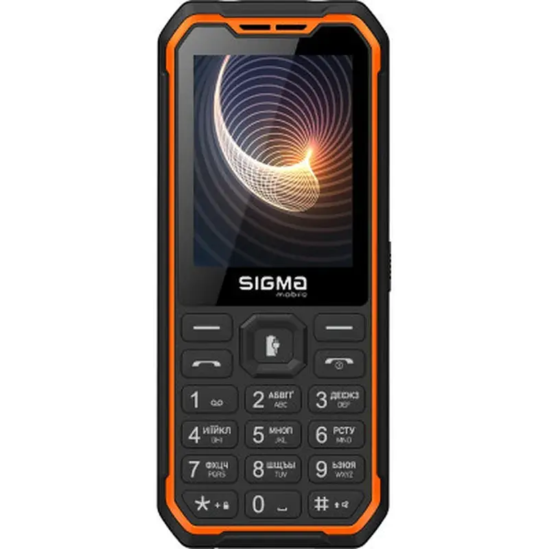 Мобільний телефон Sigma X-style 310 Force Type-C Black Orange (4827798855126)