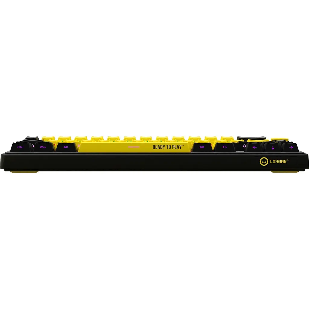 Клавіатура Lorgar KBP70MW Black/Yellow (LRG-KBP70MW-YL-US) [144810] - фото 6