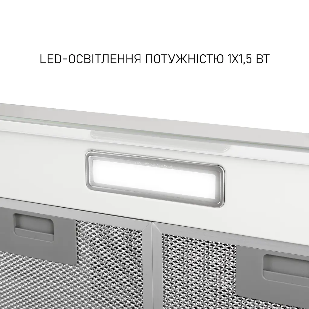 Витяжка плоска Minola HPL 522 WH - фото 5