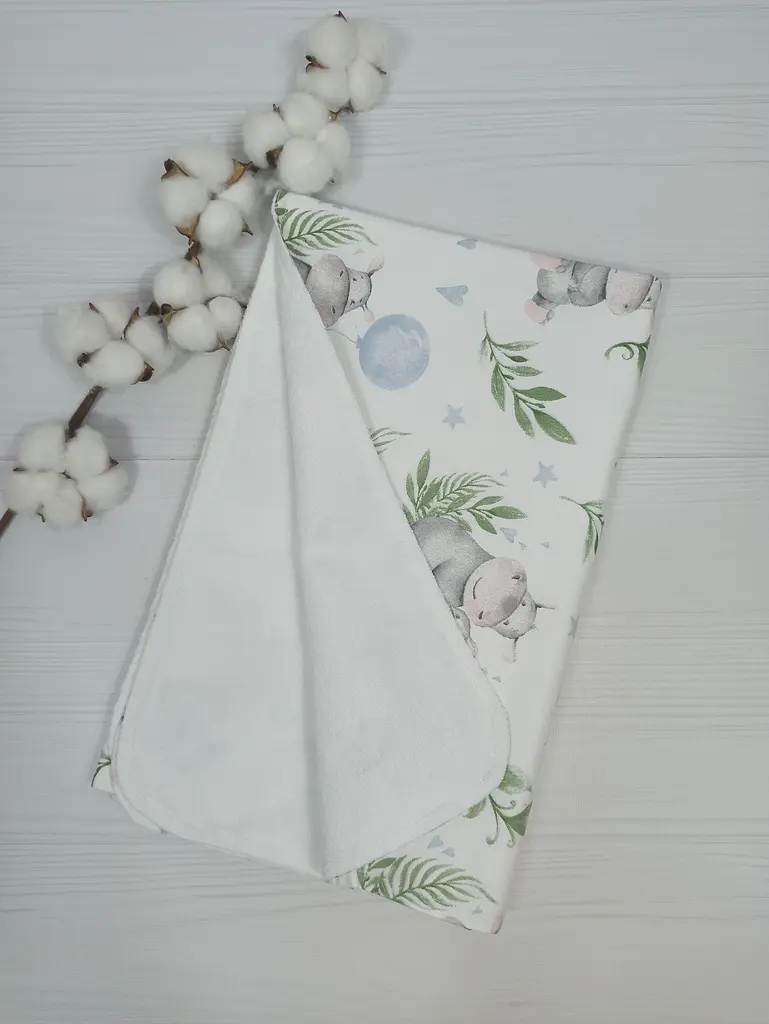 Букет з пелюшок для немовлят a.l.babybox Бегемотик (BU 18294971) - фото 9