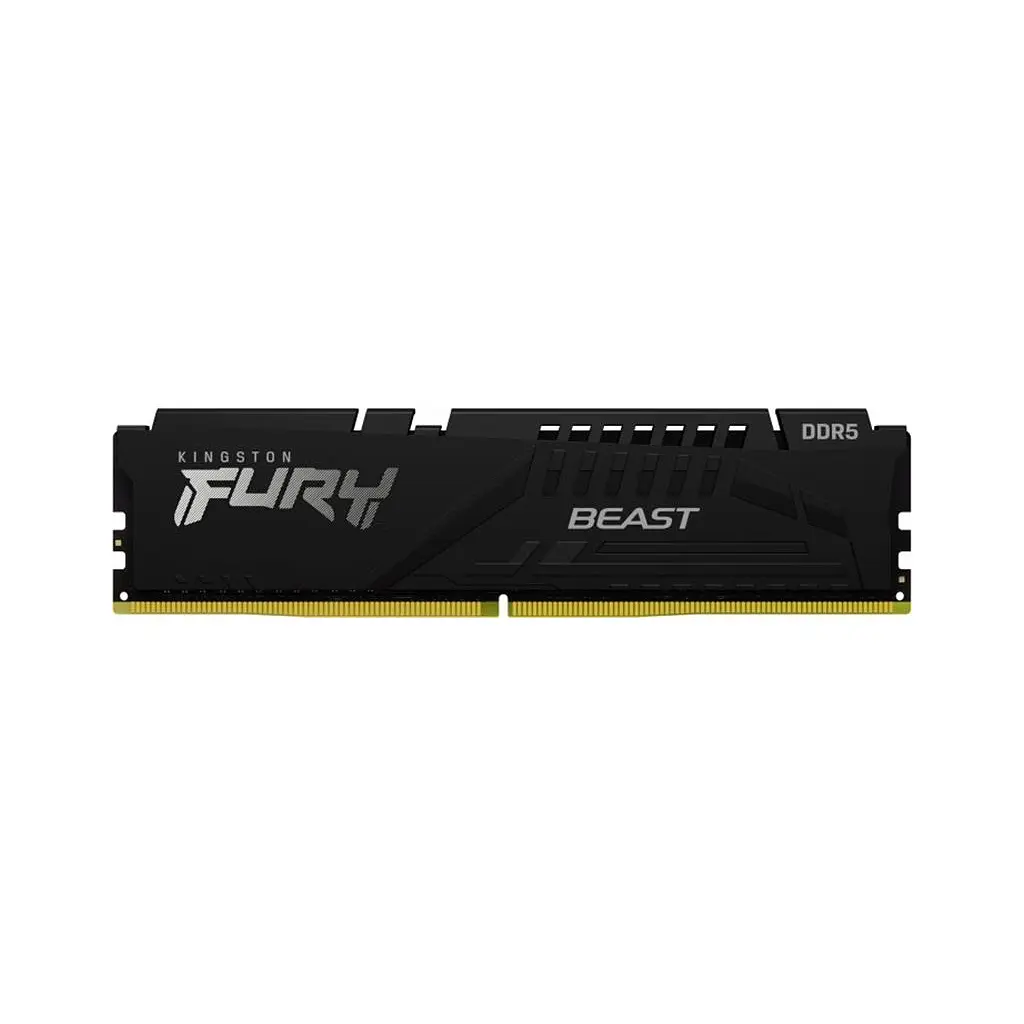 Модуль памяти для компьютера DDR5 64GB (2x32GB) 5600 MHz Fury Beast Black Kingston Fury (ex.HyperX) (KF556C36BBE2K2-64) - фото 3