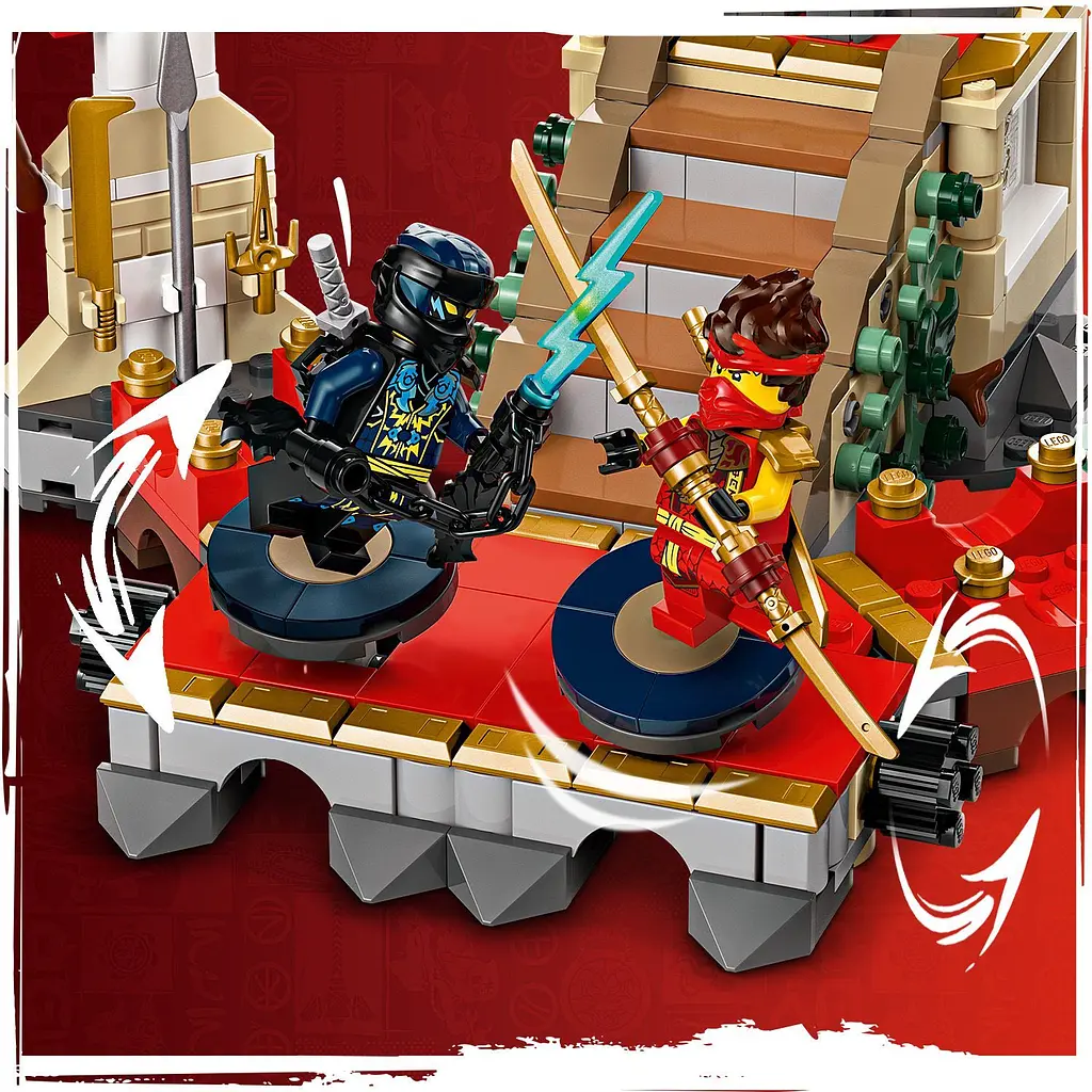 Конструктор LEGO Ninjago Бойова арена турніру 659 деталей (71818) - фото 8