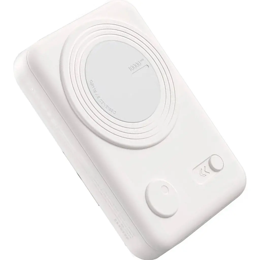 Зовнішній акумулятор Blueo Magnetic Wireless Power Bank With Stand 20W 10000mAh White (P010WHTS) [105996] - фото 2