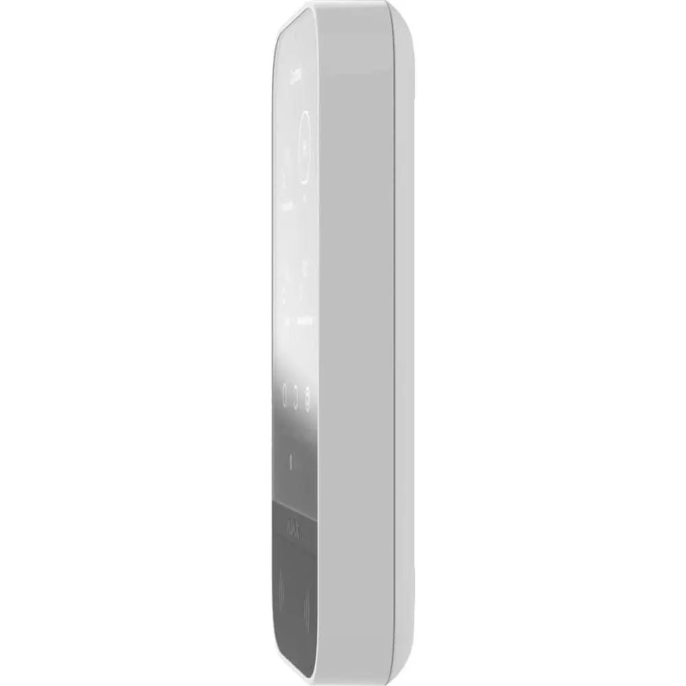 Панель керування охоронною системою Ajax KeyPad TouchScreen White (000034514) [162949] - фото 8