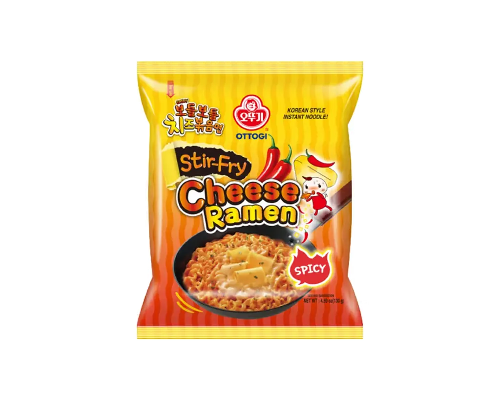Локшина рамен Ottogi Stir-Fry Cheese Ramen Spicy 130 г
