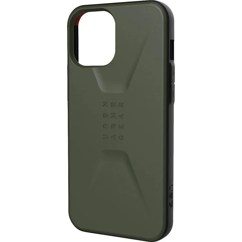 Оригинальный противоударный чехол UAG Civilian для iPhone 12 Pro Max (6.7") Olive 11236D127272 - фото 10