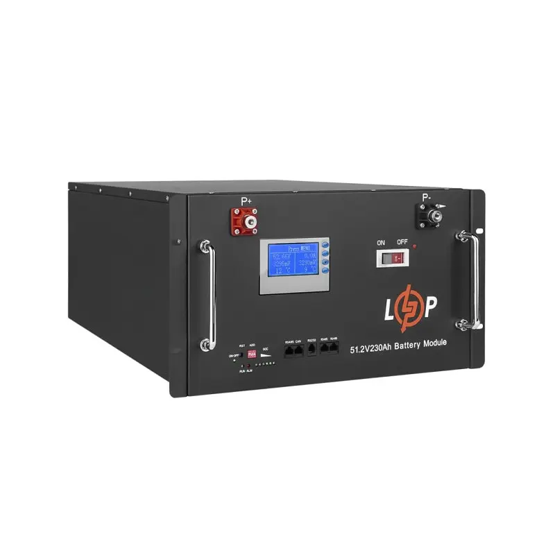 Акумуляторна батарея LogicPower 48V 230AH LiFePO4, 11776Wh з LCD RM Smart BMS 200A - фото 3