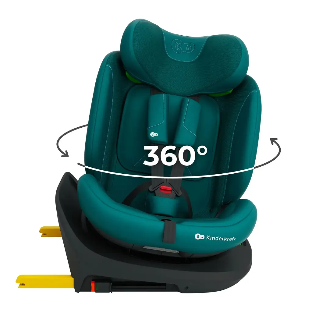 Автокрісло Kinderkraft i-Grow 2 Plus i-Size Green (KCIGRO02GREPL00) - фото 7