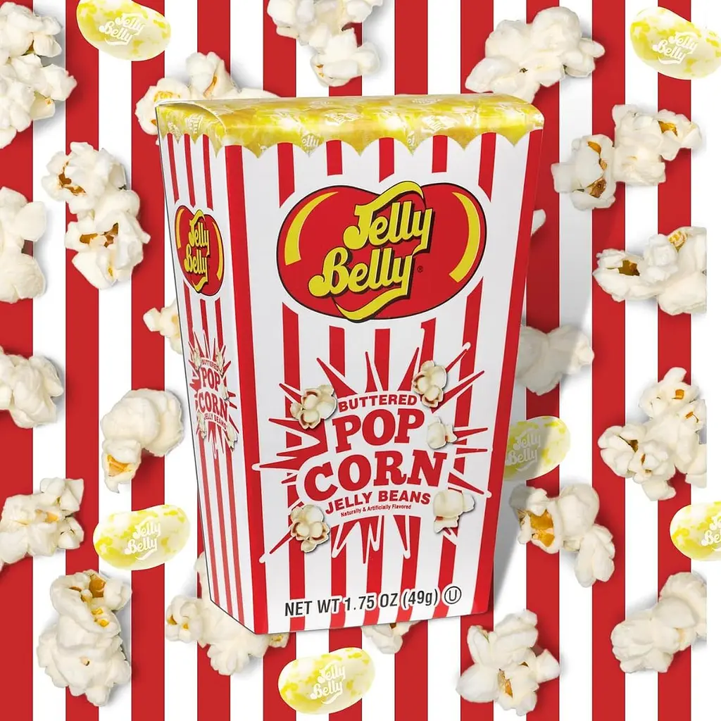 Драже Jelly Belly Buttered Popcorn Jelly Beans 49г - фото 2