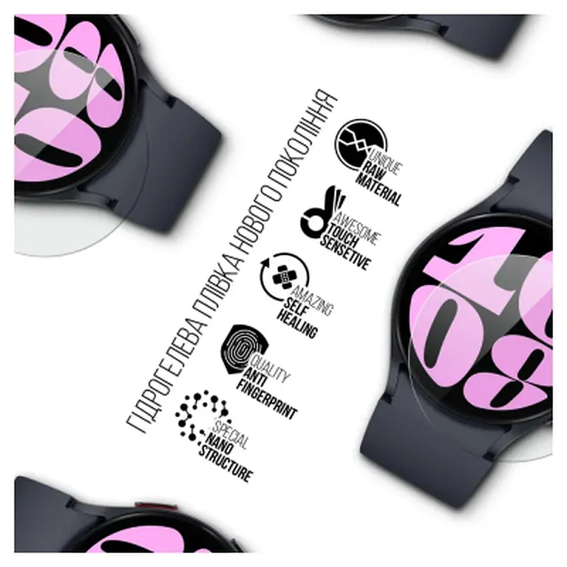 Плівка захисна Armorstandart Samsung Galaxy Watch 6 40mm 6 pcs (ARM70416) - фото 2