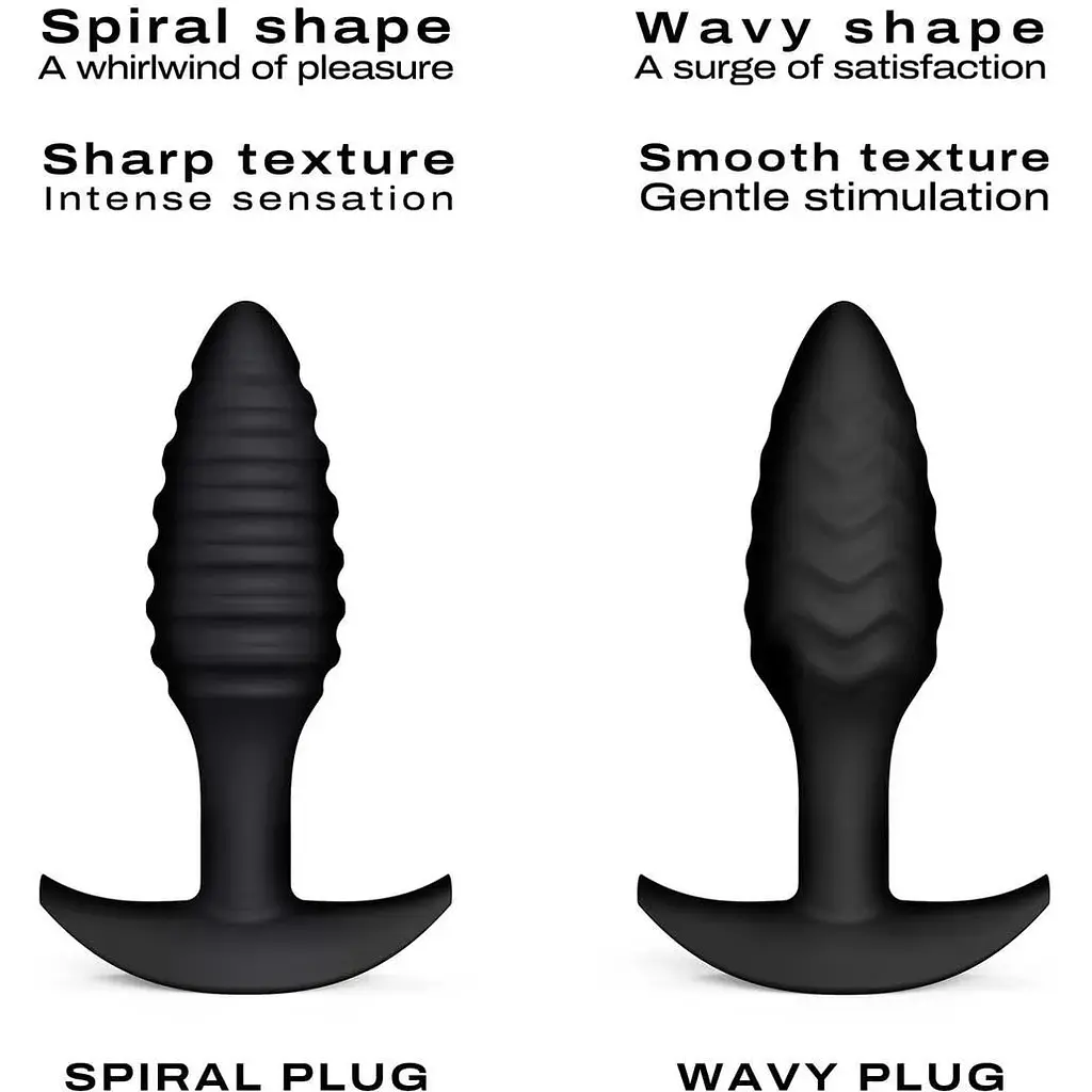 Анальная пробка Dorcel Spiral Plug диаметр 3 см силикон - фото 4