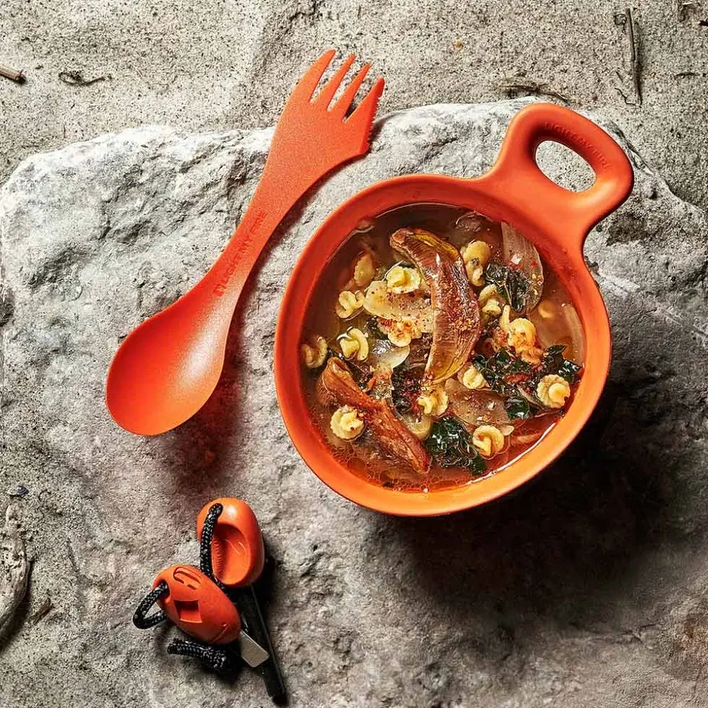 Ловилка Light my fire Swedish Spork original bulk rusty orange - фото 2