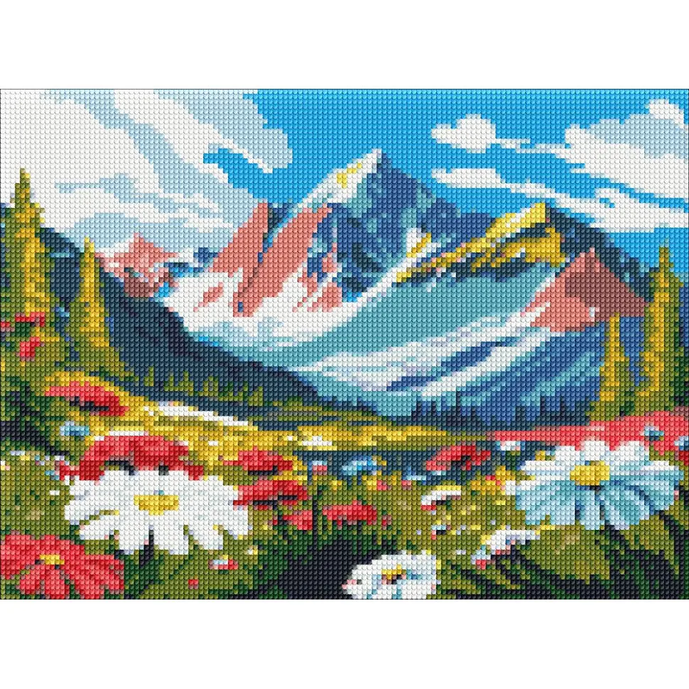 Алмазна мозаїка "Контрасти природи" ©art_selena_ua AMO8136, 30х40 см