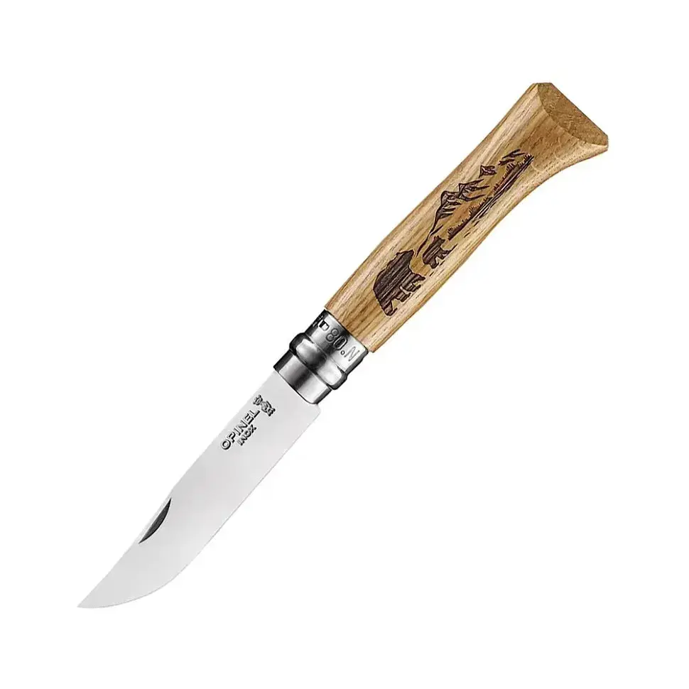 Ніж Opinel 8 Animalia America Bear (002628)