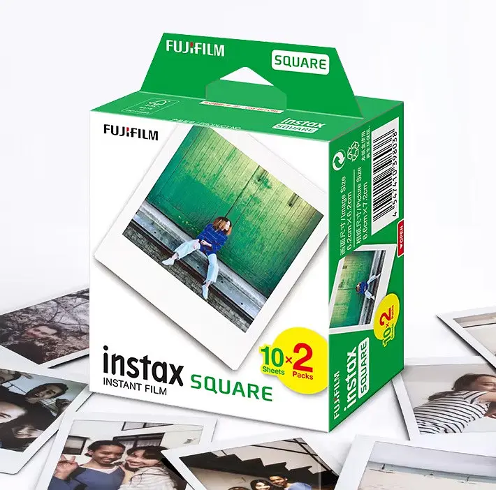 Фотоаппарат Fujifilm Instax Square SQ1 Glacier Blue + фотобумага на 20 листов - фото 4