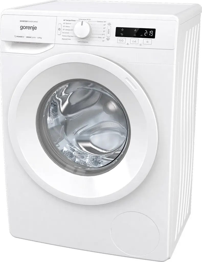 Пральна машина Gorenje з фронтальним заванатженням (WNPI82BS) - фото 10