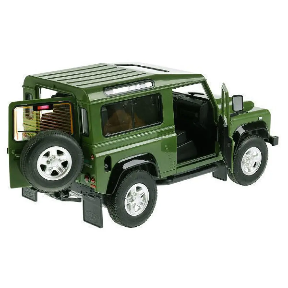 Машинка Rastar Land Rover Defender на радіокеруванні. 1:14. Зелений - фото 3