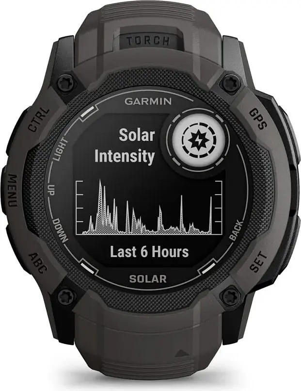 Смарт-годинник Garmin Instinct 2X Solar Standard Edition Graphite (010-02805-10/00) [85180] - фото 2