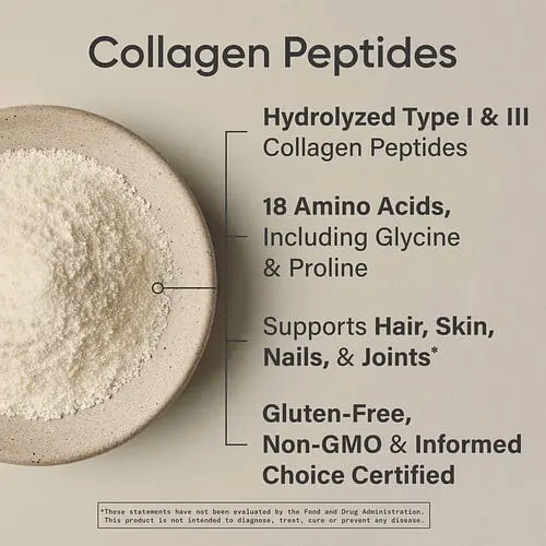 Колаген Collagen Peptides 480 грам Ваніль Sports Research vit0005707 - фото 4