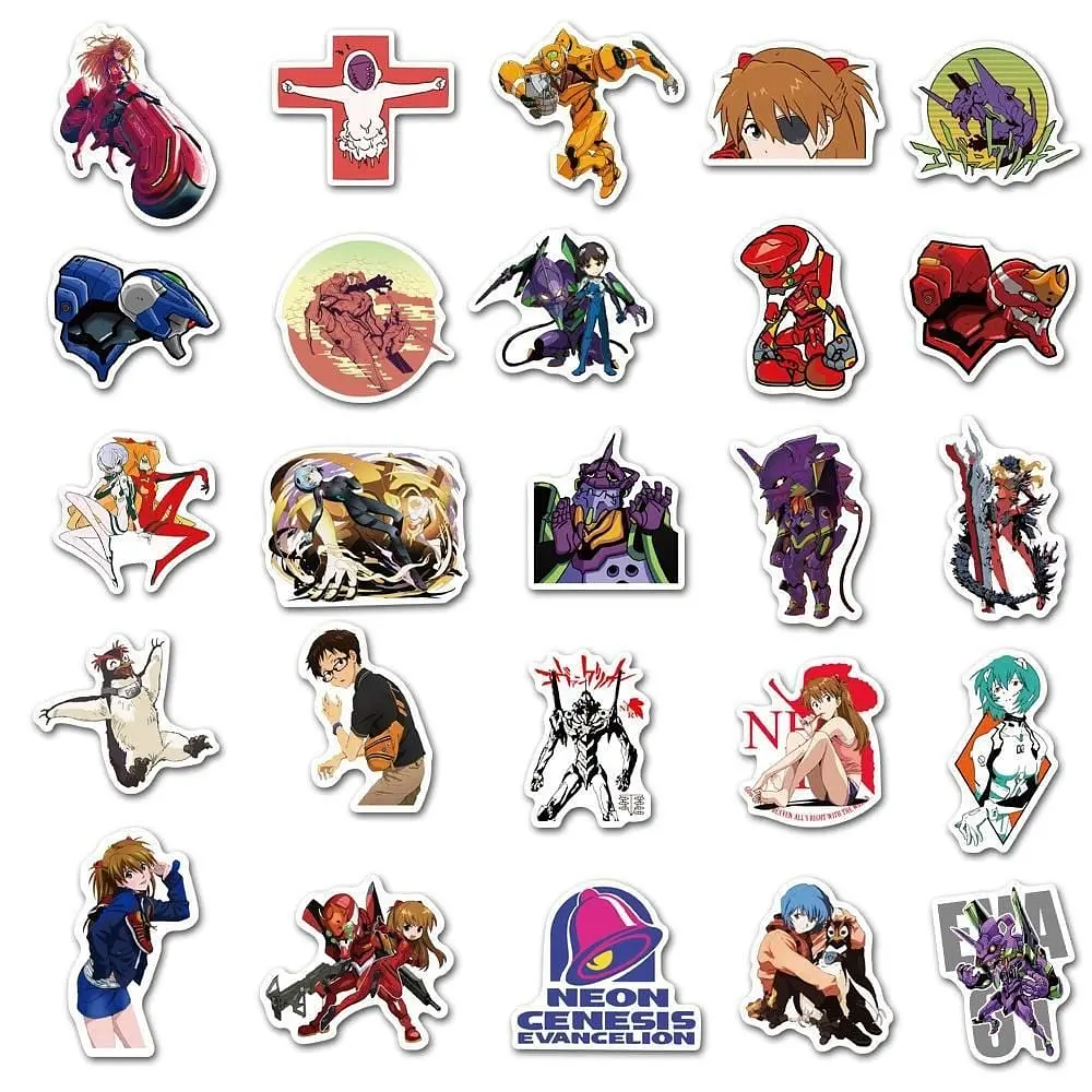Стикерпак GeekLand Evangelion 50 штук - фото 5