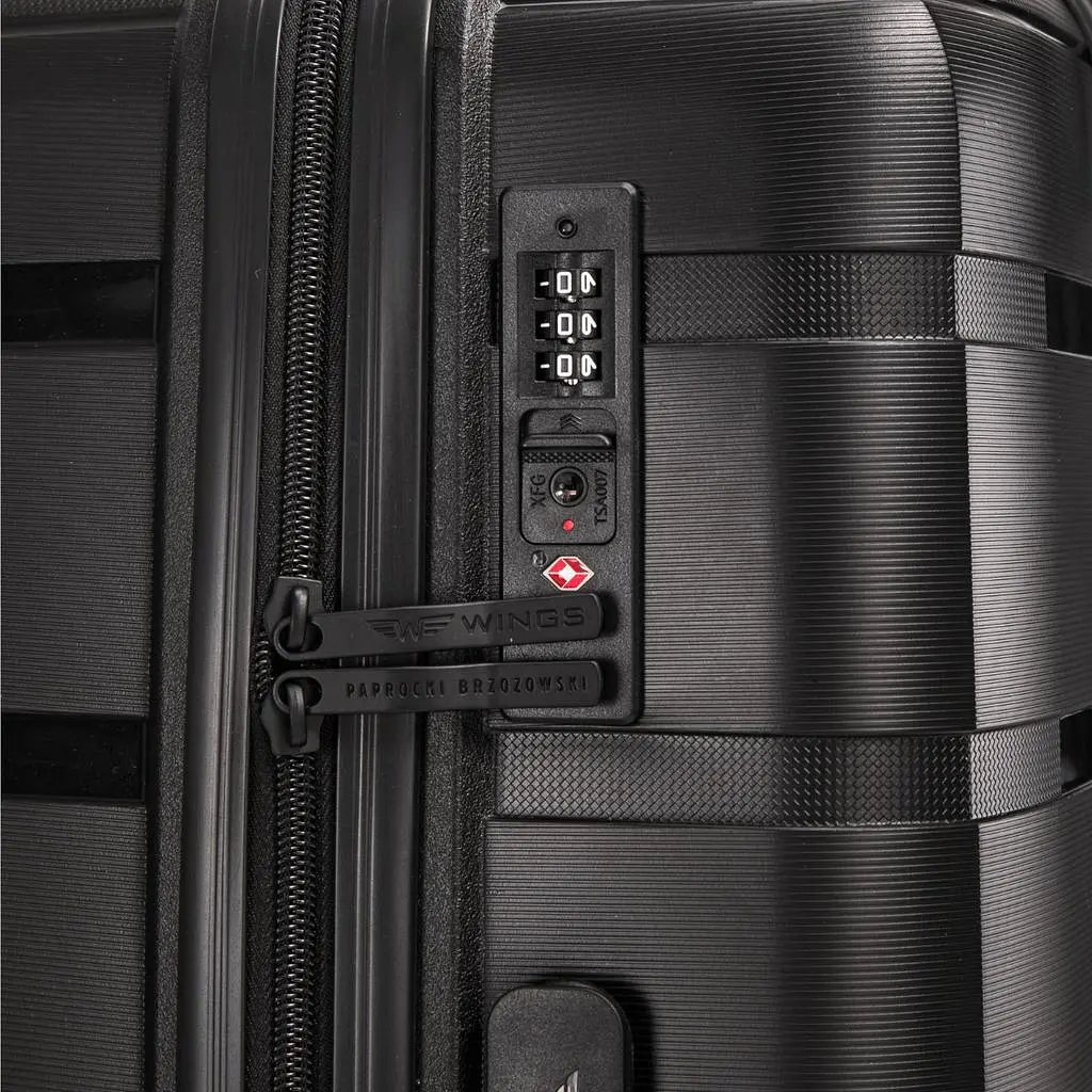 Валіза Wings HWF01 мала 38л чорна (HWF01-S-Black) - фото 6
