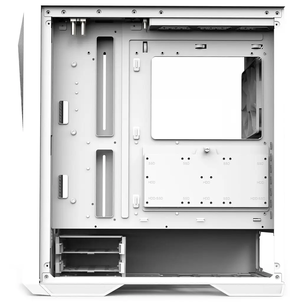 Корпус Zalman Z9 Iceberg MS білий (Z9ICEBERGMSWHITE) - фото 9