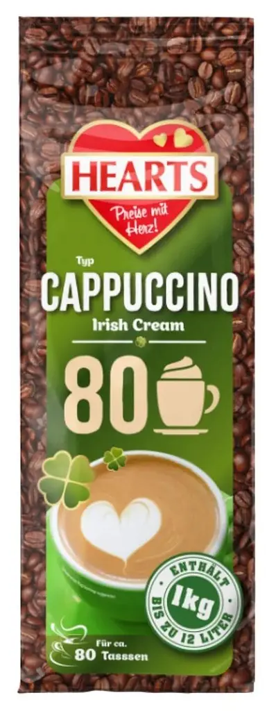 Капучино Hearts Cappuccino Irish Cream 1 кг