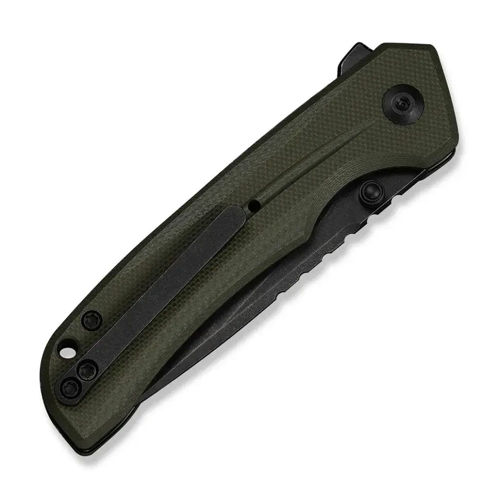Ніж Civivi Tarask, Green G10, Black Stonewash (C25023C-2) - фото 6