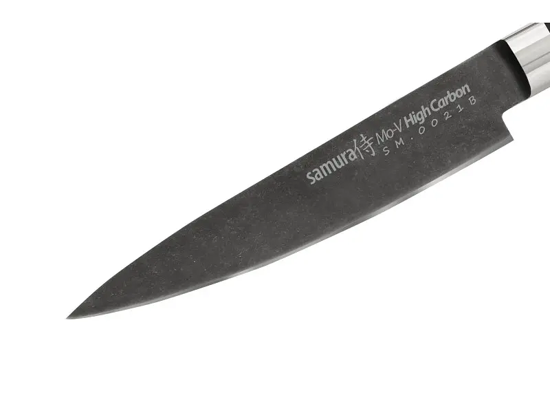 Кухонний ніж SAMURA MO-V Stonewash (SM-0021B) - фото 2