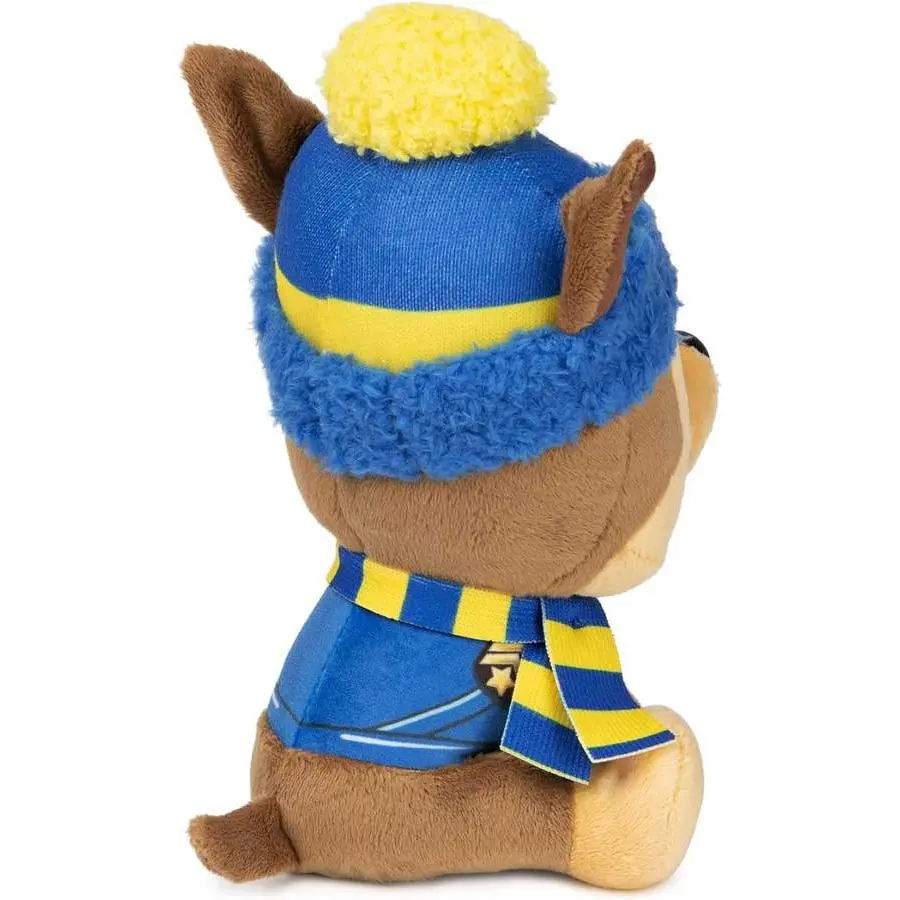 М'яка іграшка щеня Spin Master Цуценячий патруль Гонщик Зимові свята 15 см (SM33351/6068113) - фото 5