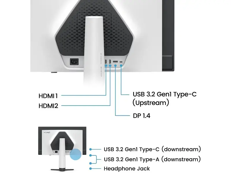Монітор BenQ Mobiuz EX271QZ (9H.LP3LA.TBE) - фото 10