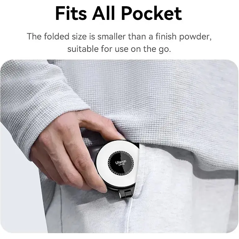 Накамерный свет Ulanzi LM19 MagSafe LED Black L049GBB1 [111237] - фото 9