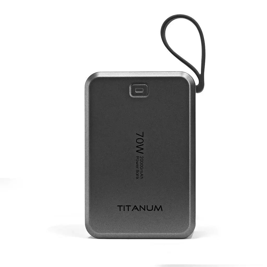 Павербанк 20000mAh TITANUM WP049 PD70W Grey TITANUM (29308-000) - фото 3