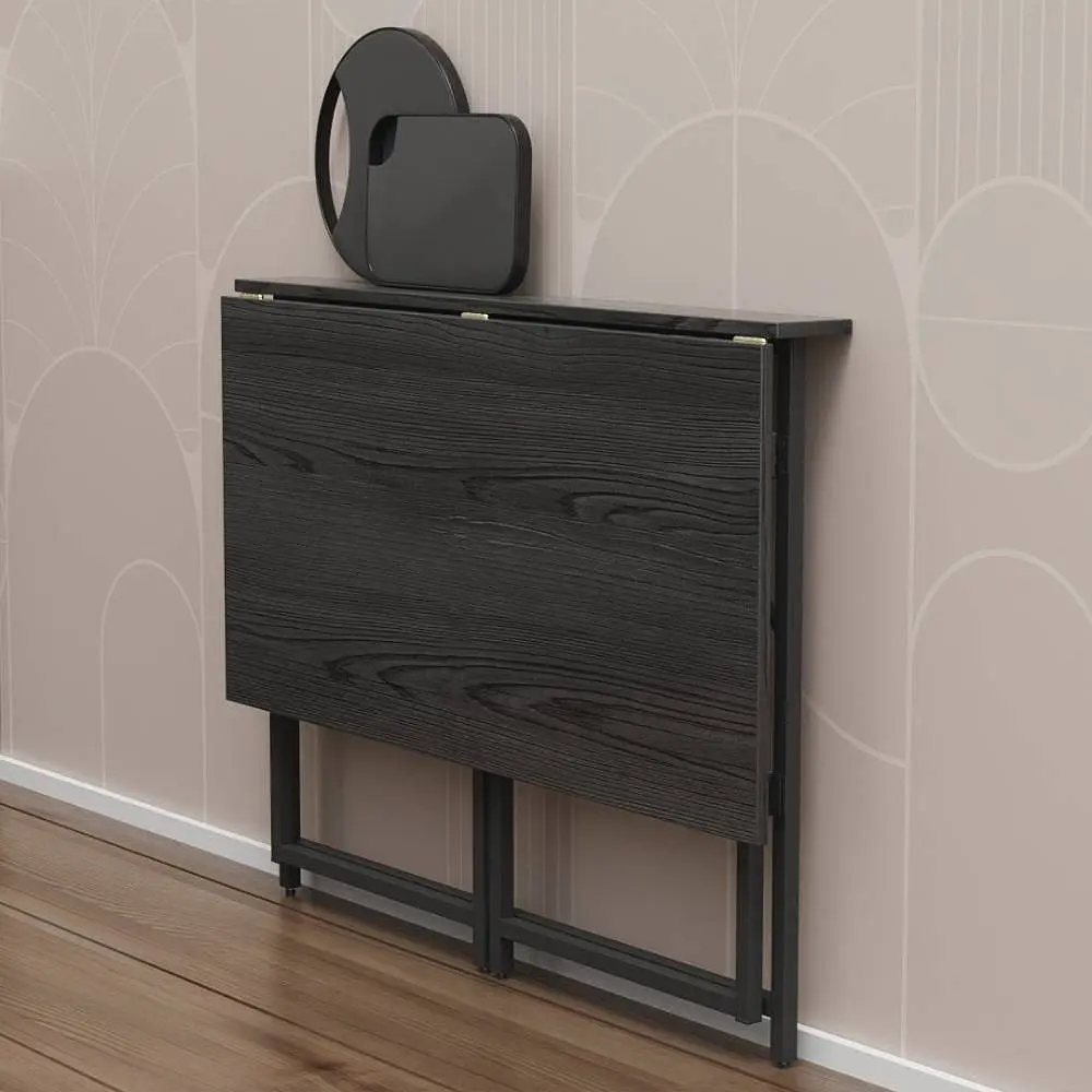 Раскладной стол Морис Ferrum-decor 750x1000x600 Черный металл ДСП Сосна Кембра 16 мм (FRD-104671) - фото 2