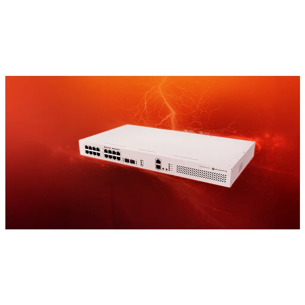 Комутатор мережевий Mikrotik CRS418-8P-8G-2S+RM - фото 4