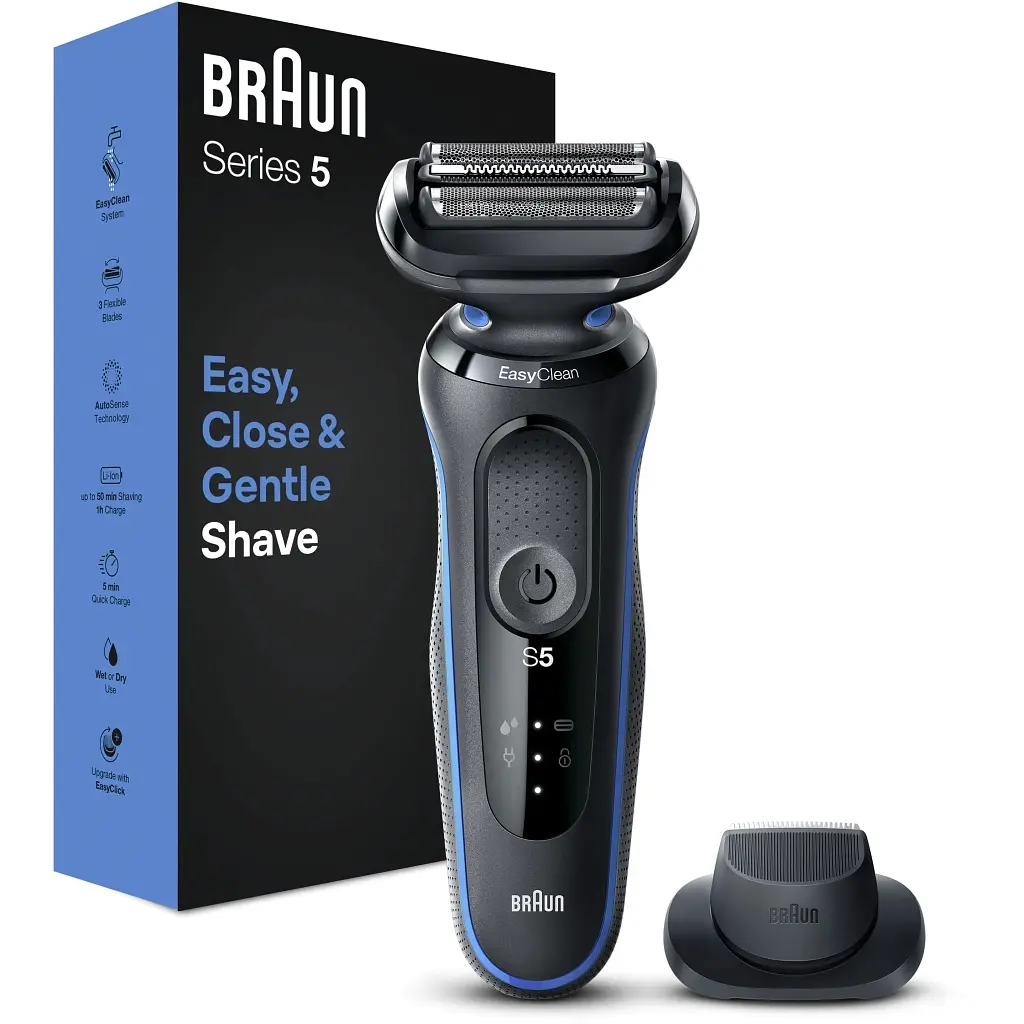 Электробритва Braun Series 5 51-B1200S BLUE - фото 5