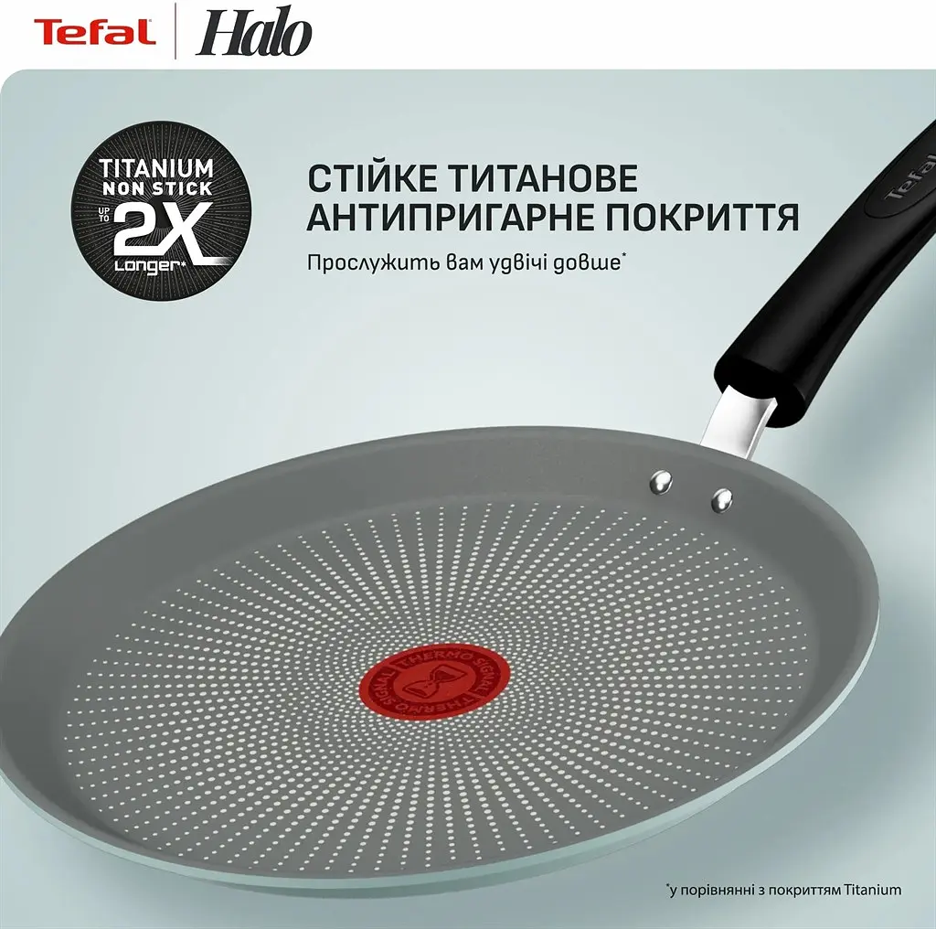 Сковорода для млинців Tefal Halo Eucalyptus 25 см (G0163802) - фото 10