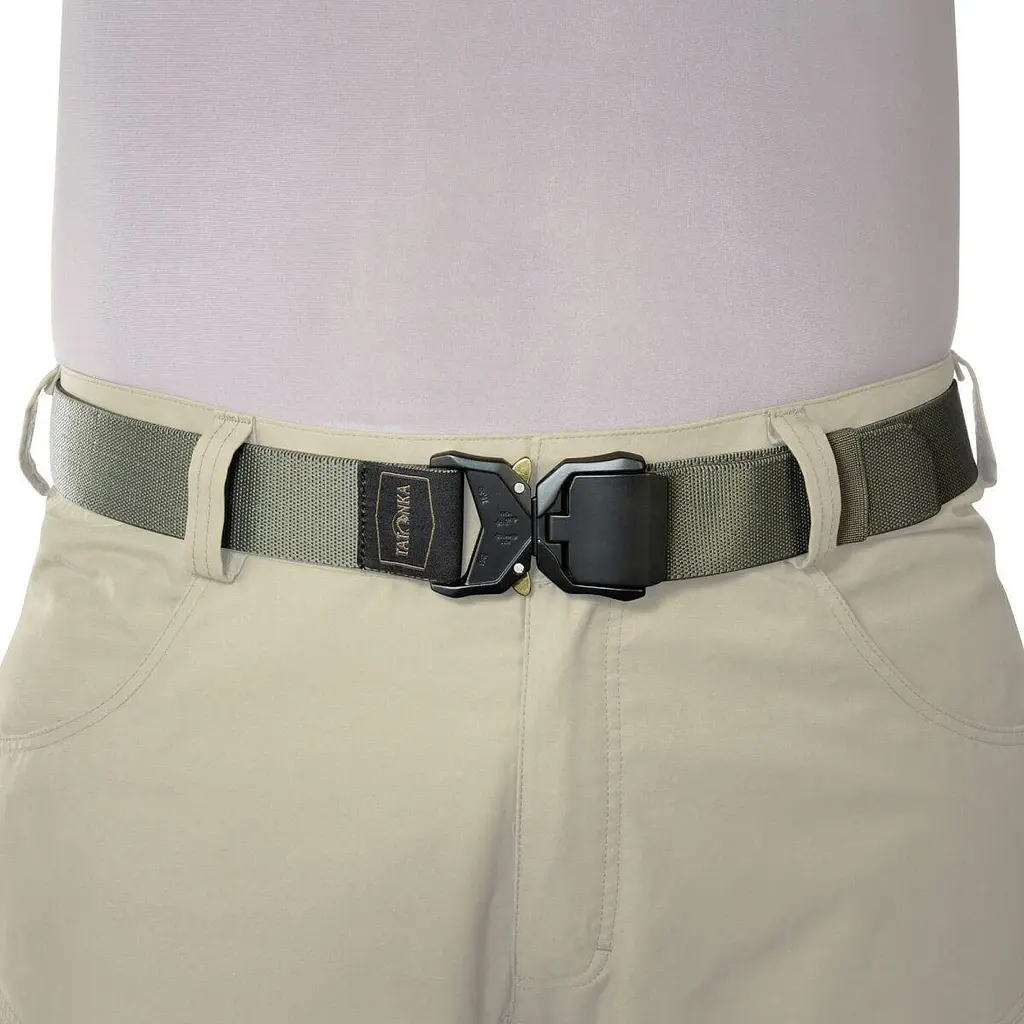 Ремінь Tatonka Stretch Belt 38 mm BC Stone Grey Olive (1033-TAT 2868.332) - фото 3