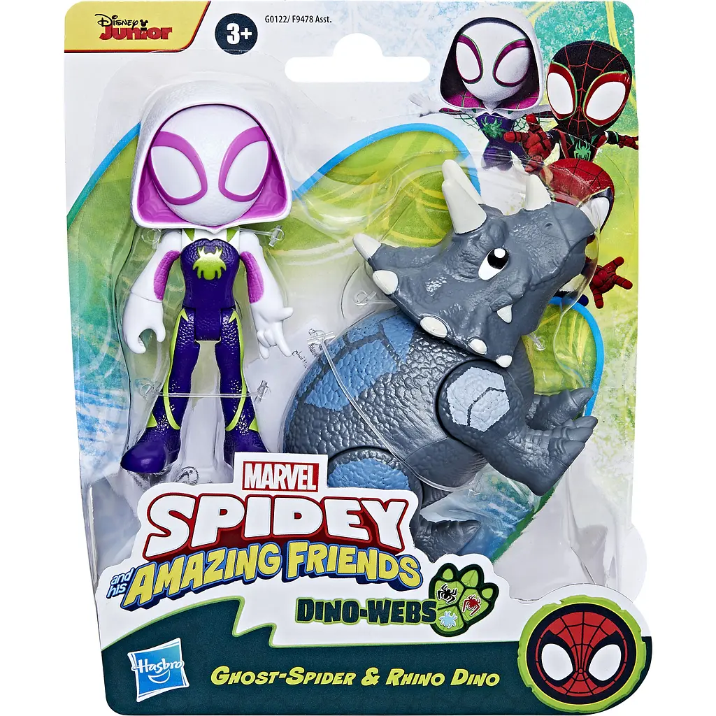 Набір іграшковий Marvel Герой та Діно, серії Спайді та його дивовижні друзі (F9478_G0122) - фото 2