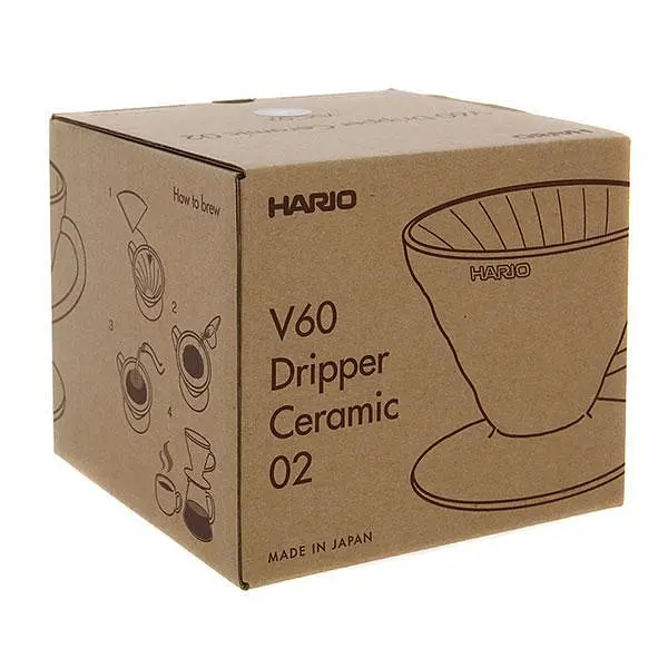 Пуровер керамічний Hario V60 Matte Black чорний (VDC-02-MB-UEX) - фото 4