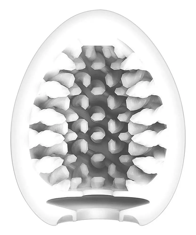 Мастурбатор яйце Tenga Egg New Standard Brush білий - фото 2