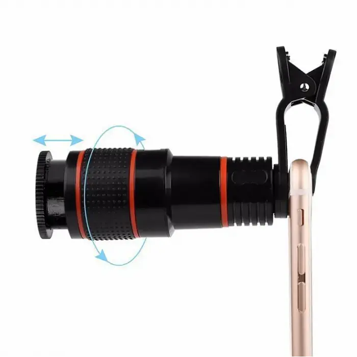 Об'єктив для телефона Mobile Phone Telescope 12X Zoom - фото 3