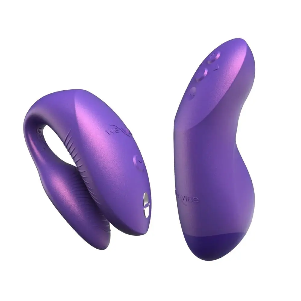 Вібратор We-Vibe Chorus Pro Cosmic Purple для пар зі смарт-управлінням - фото 8