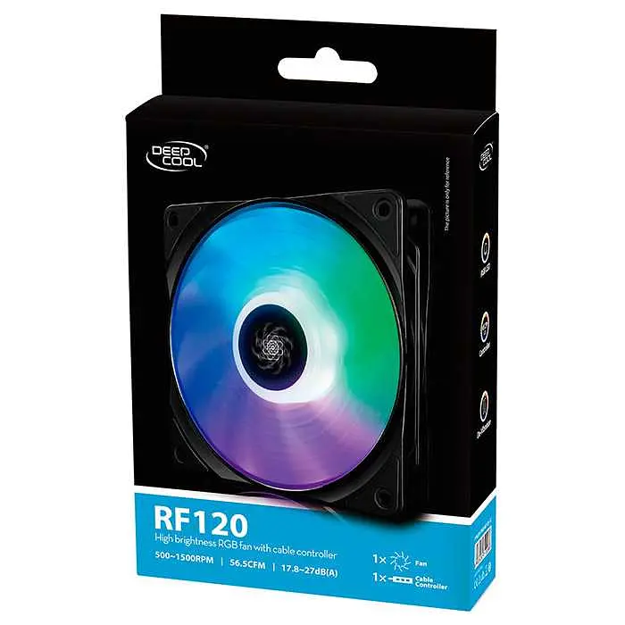Вентилятор Deepcool RF120 (DP-FRGB-RF120-1C) - фото 5